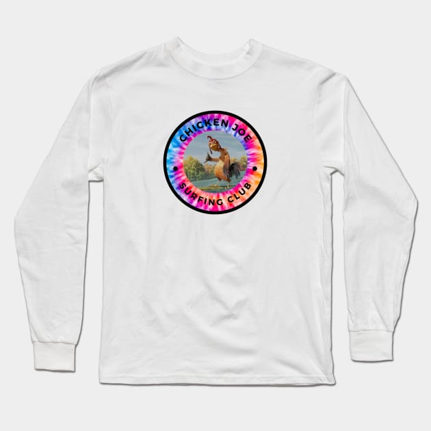 psychedelic chicken joe Long Sleeve T-Shirt by PSYCH90